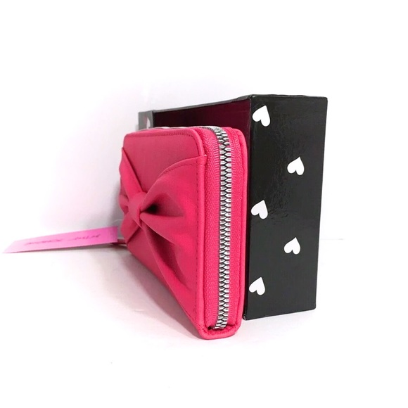 Betsey Johnson Pink Wallet Phone Clutch Bag NWT - Picture 8 of 8